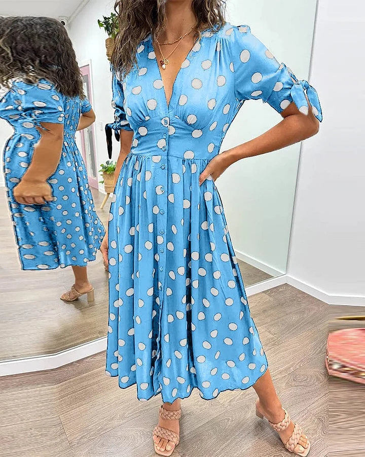 Rachel - Dot Summer Dress