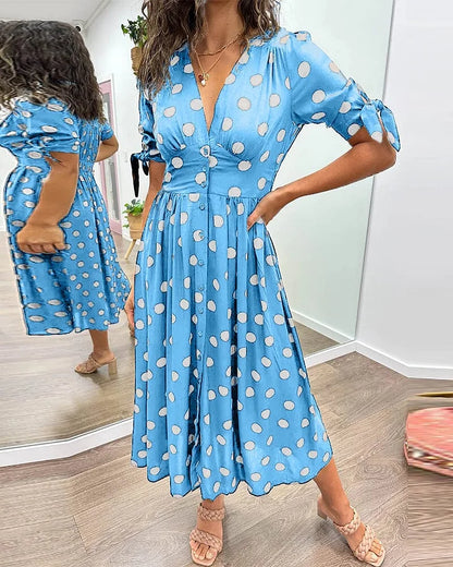Rachel - Dot Summer Dress