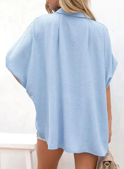 Lucy - Short Sleeve Blouse