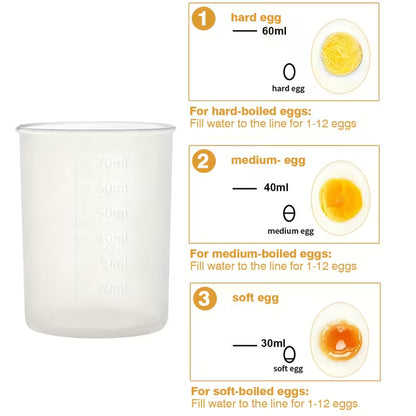 EggMaster 14-Egg Electric Steamer — Peel-Easy Hard & Soft Boiled Eggs