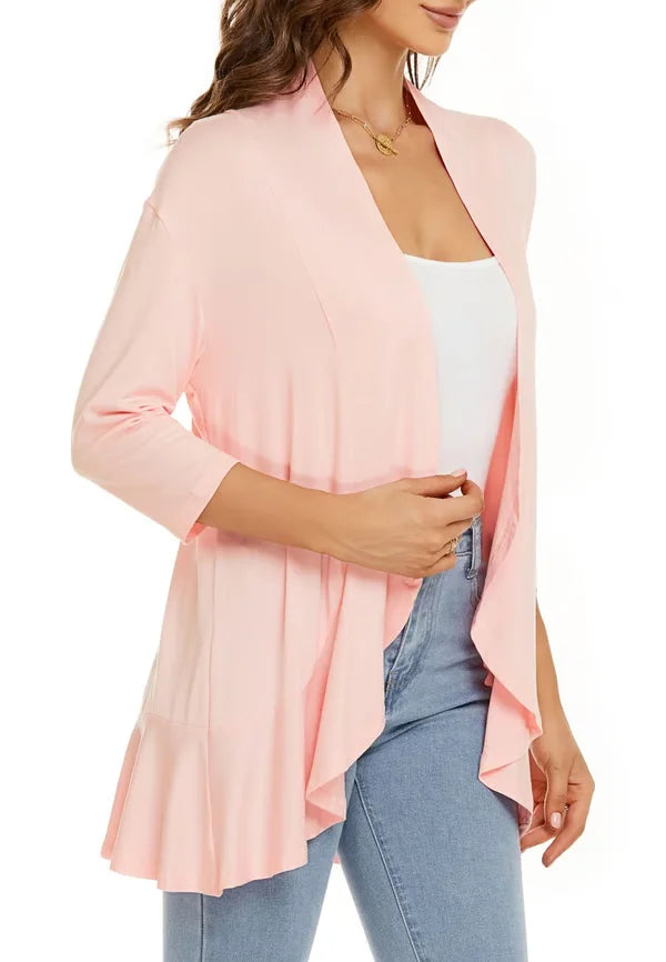 Ruby - Ruffle Cardigan