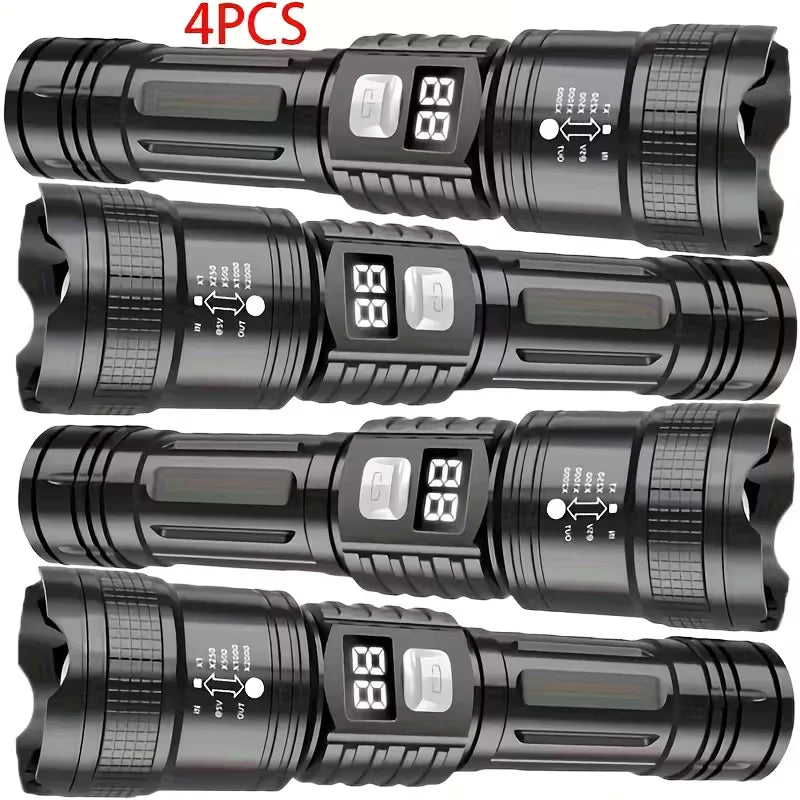 Brilliant Beam Flashlight (4 Pieces)