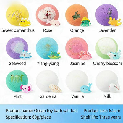 Bath Bombs for Kids with Surprises
