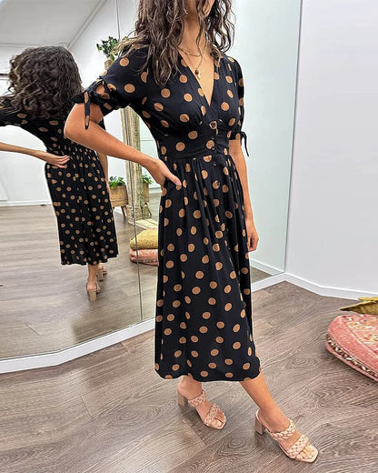 Rachel - Dot Summer Dress