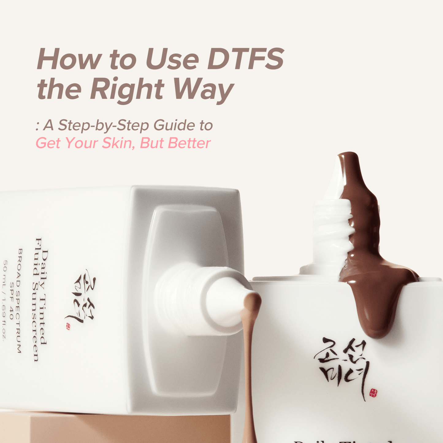 Daily Tinted Fluid Sunscreen SPF 40 — Lightweight Tint + Hydration + Shine Control