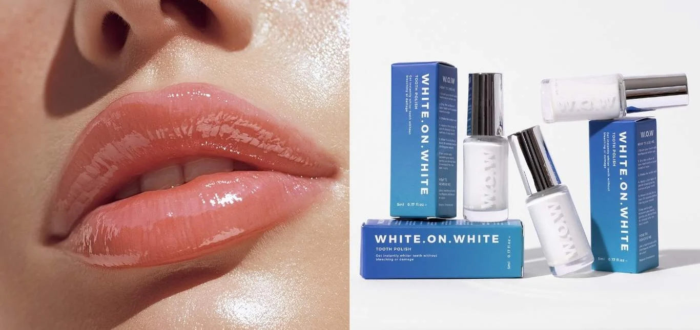 WOW Instant White Teeth Polish — Up to 7+ Shades Whiter, Vegan & Safe
