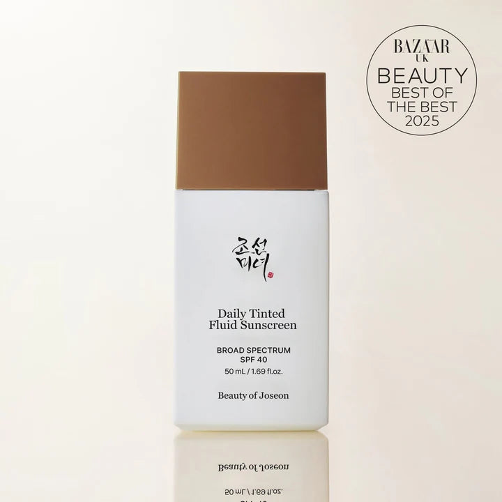 Daily Tinted Fluid Sunscreen SPF 40 — Lightweight Tint + Hydration + Shine Control