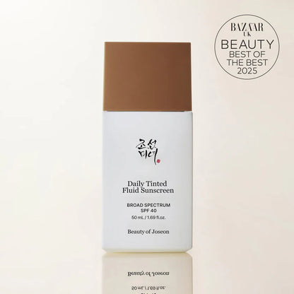 Daily Tinted Fluid Sunscreen SPF 40 — Lightweight Tint + Hydration + Shine Control