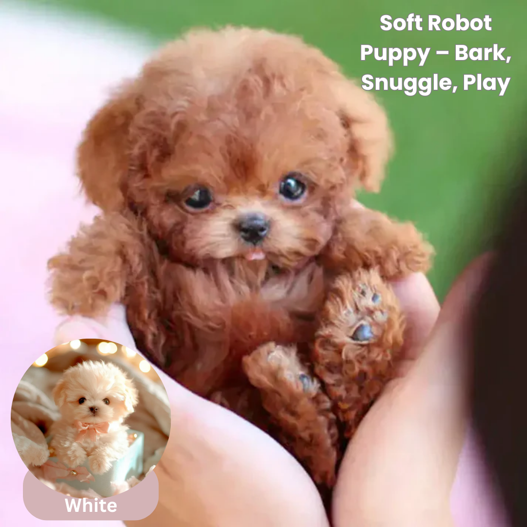 Realistic Puppy That Brings Comfort and Joy