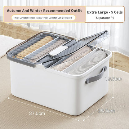 FULL STORAGE Storage Clothes Organizer Box
