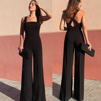 Mila: Strapless Jumpsuit