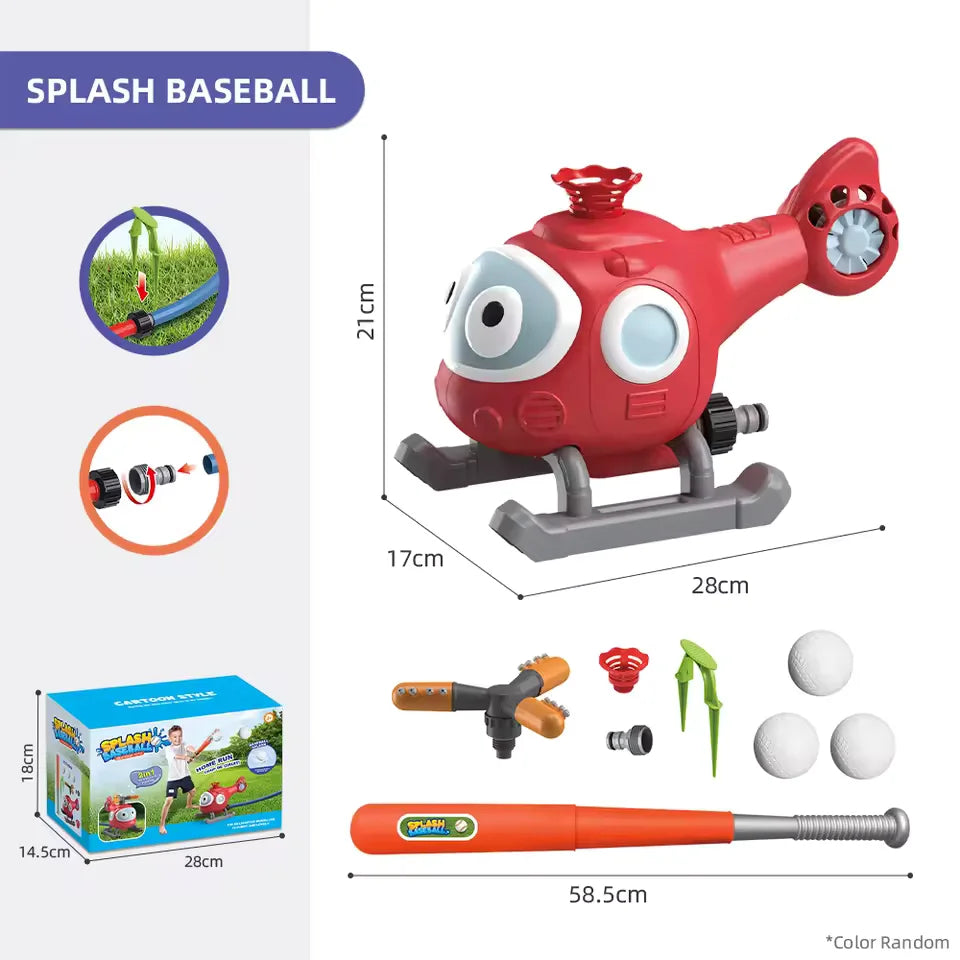Splash & Swing Baseball Fun