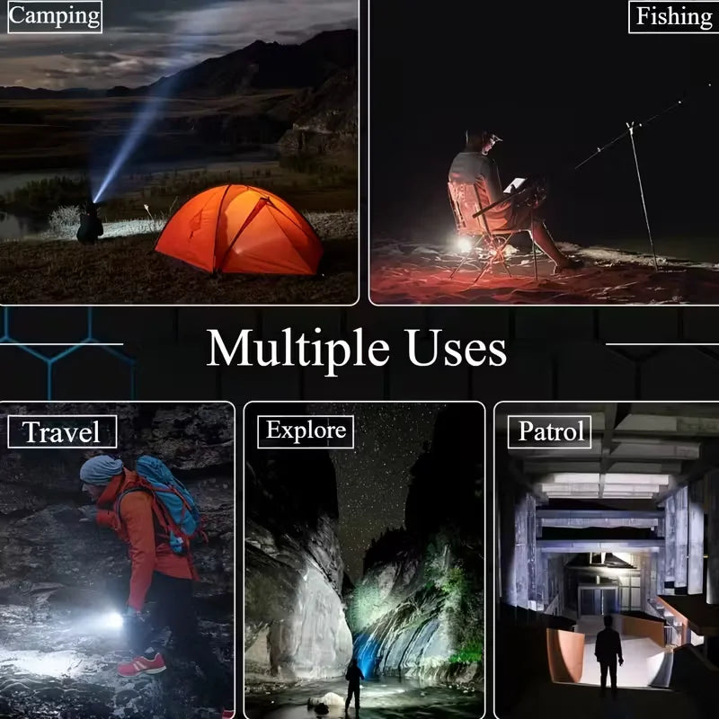 Brilliant Beam Flashlight (4 Pieces)