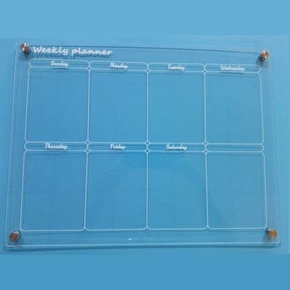 Acrylic Magnetic Fridge Calendar