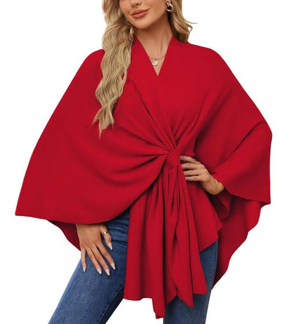 Mila - ChicPoncho Sweater