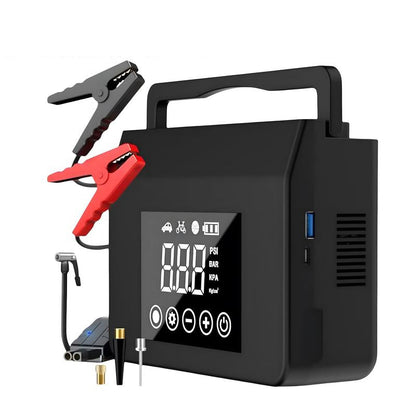 FYNNN - RoadRescue 4000A — Car Jump Starter + 150 PSI Tire Inflator (12V, 15,000 mAh, LED, Power Bank)