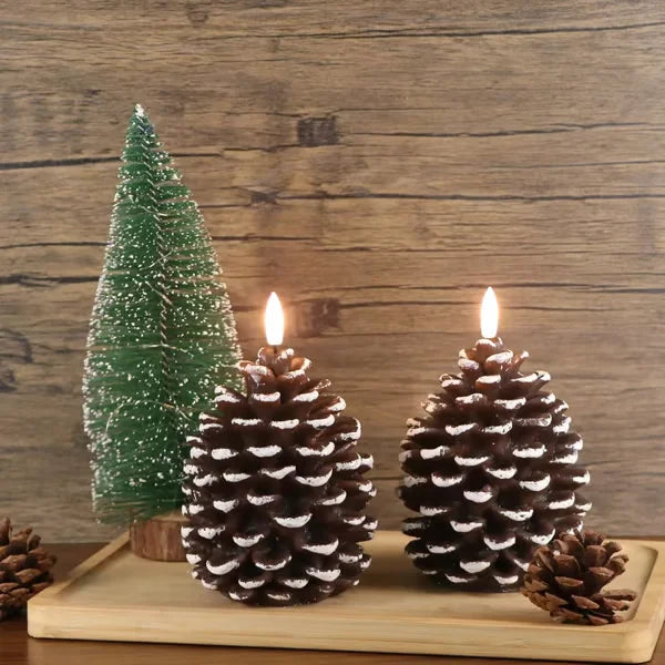 Pinecone Candle Light LED