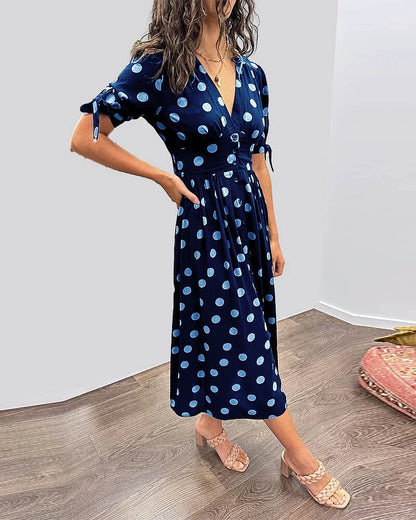 Rachel - Dot Summer Dress