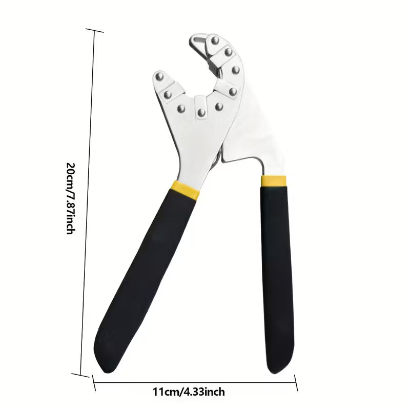 FlexiGrip 14-in-1 Multi-Purpose Wrench Set – High-Carbon Steel Adjustable Spanner