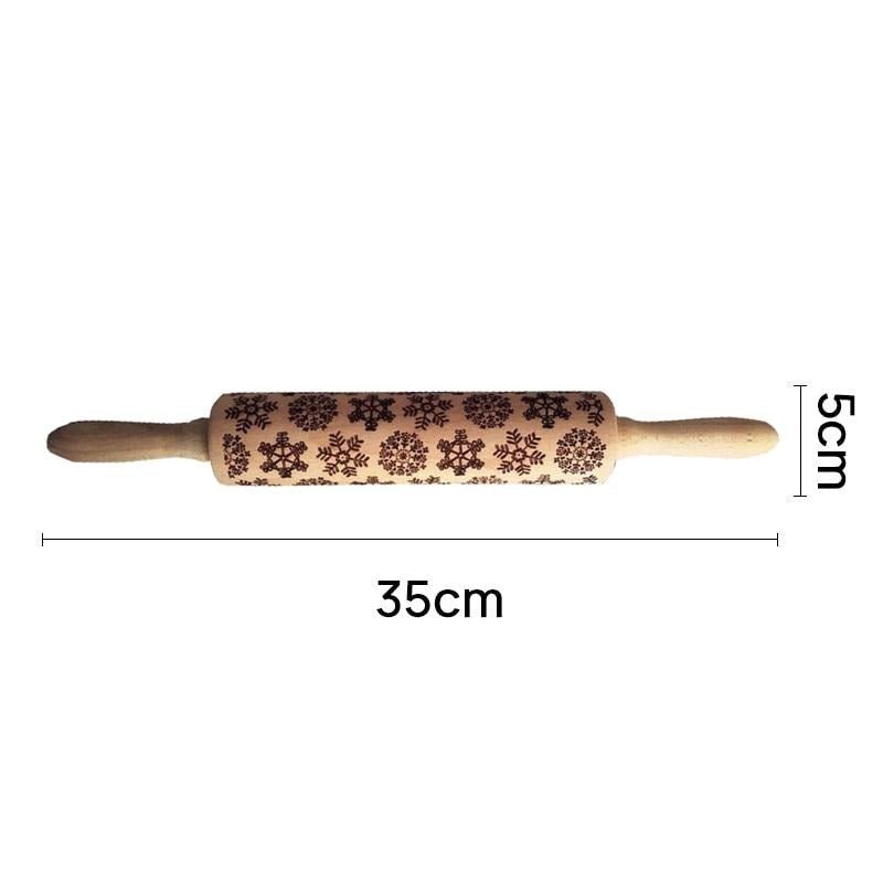 Christmas 3D Rolling Pin
