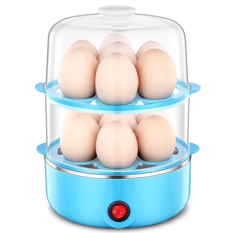 EggMaster 14-Egg Electric Steamer — Peel-Easy Hard & Soft Boiled Eggs