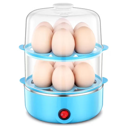 EggMaster 14-Egg Electric Steamer — Peel-Easy Hard & Soft Boiled Eggs
