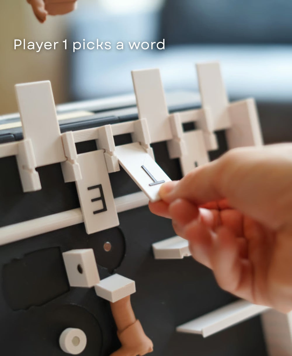 Hangman Challenge Game Set Portable