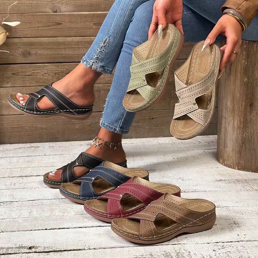 Ely™ Ultra-Comfort Wedge Sandals for Everyday Wear