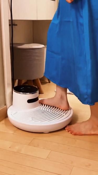 Full-Body Ionic Shower Dryer —  Hot/Cold Air, Heavy-Duty Base (1 + 1 FREE)