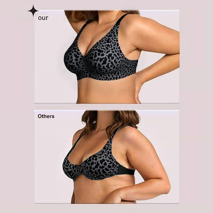 (1+1 FREE) Leopard FullCup Bra