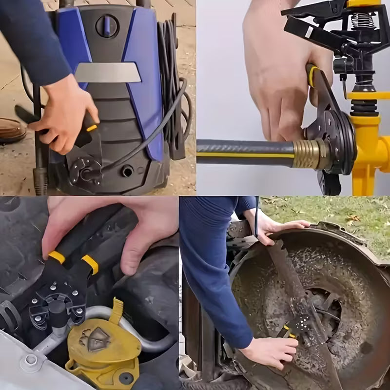 FlexiGrip 14-in-1 Multi-Purpose Wrench Set – High-Carbon Steel Adjustable Spanner