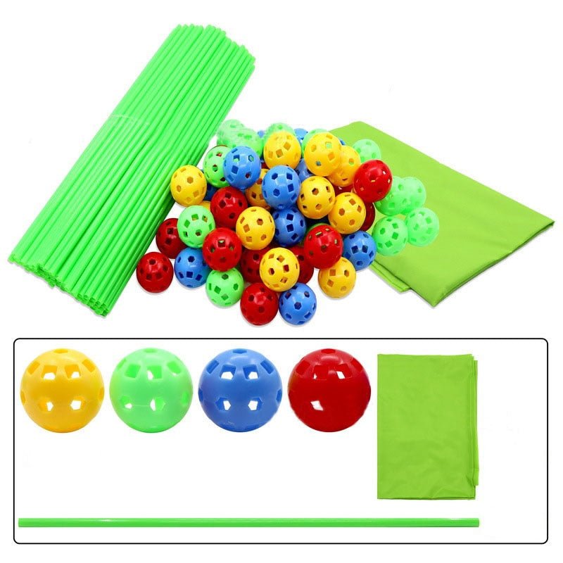 DIY 3D Kids Construction Fort Building Kit