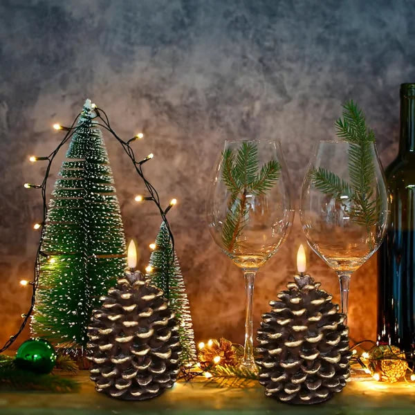 Pinecone Candle Light LED