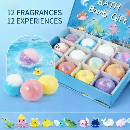 Bath Bombs for Kids with Surprises