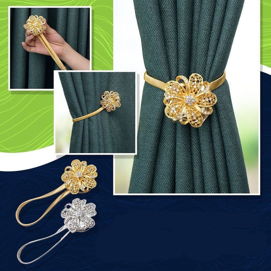 Elegant Magnetic Curtain Holder