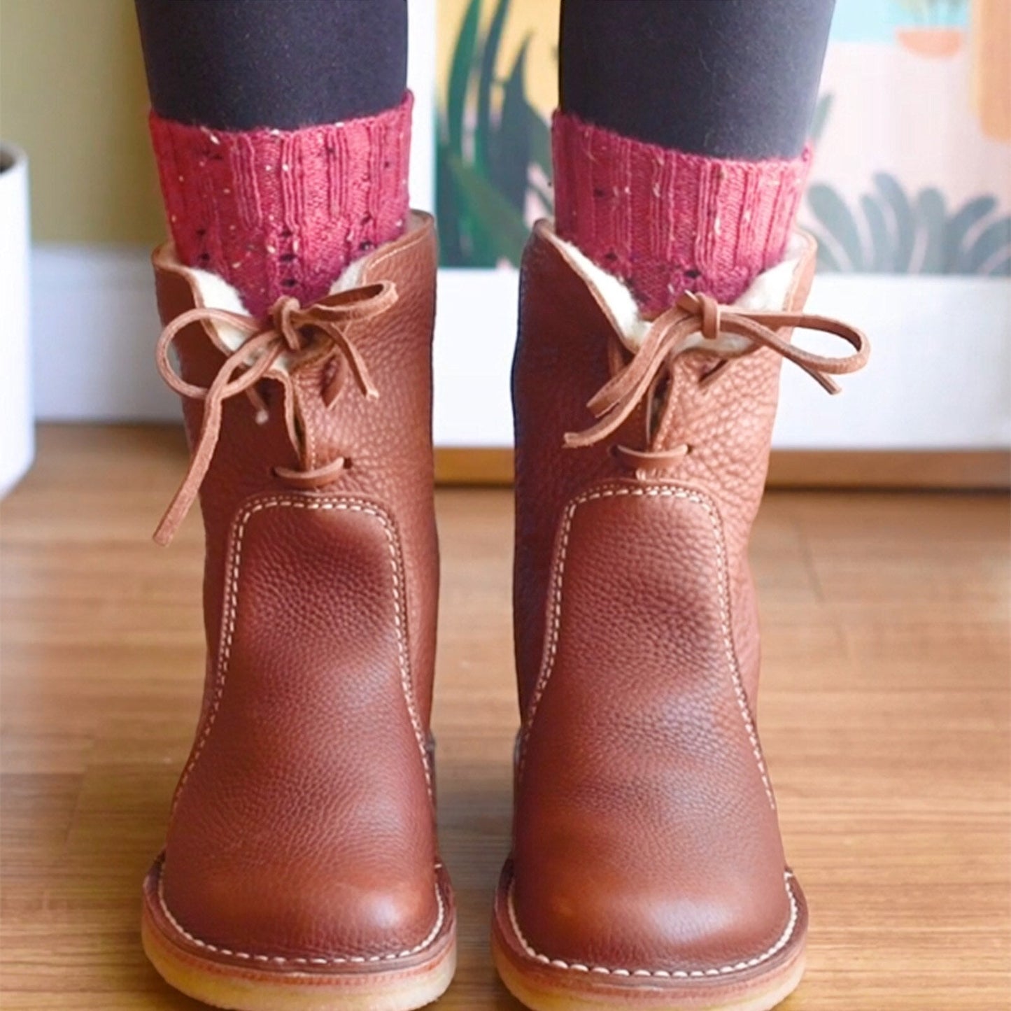 Fashion Booties Womens Warm