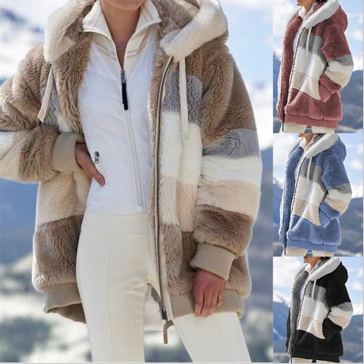 Fluffy Winter Women's jacket