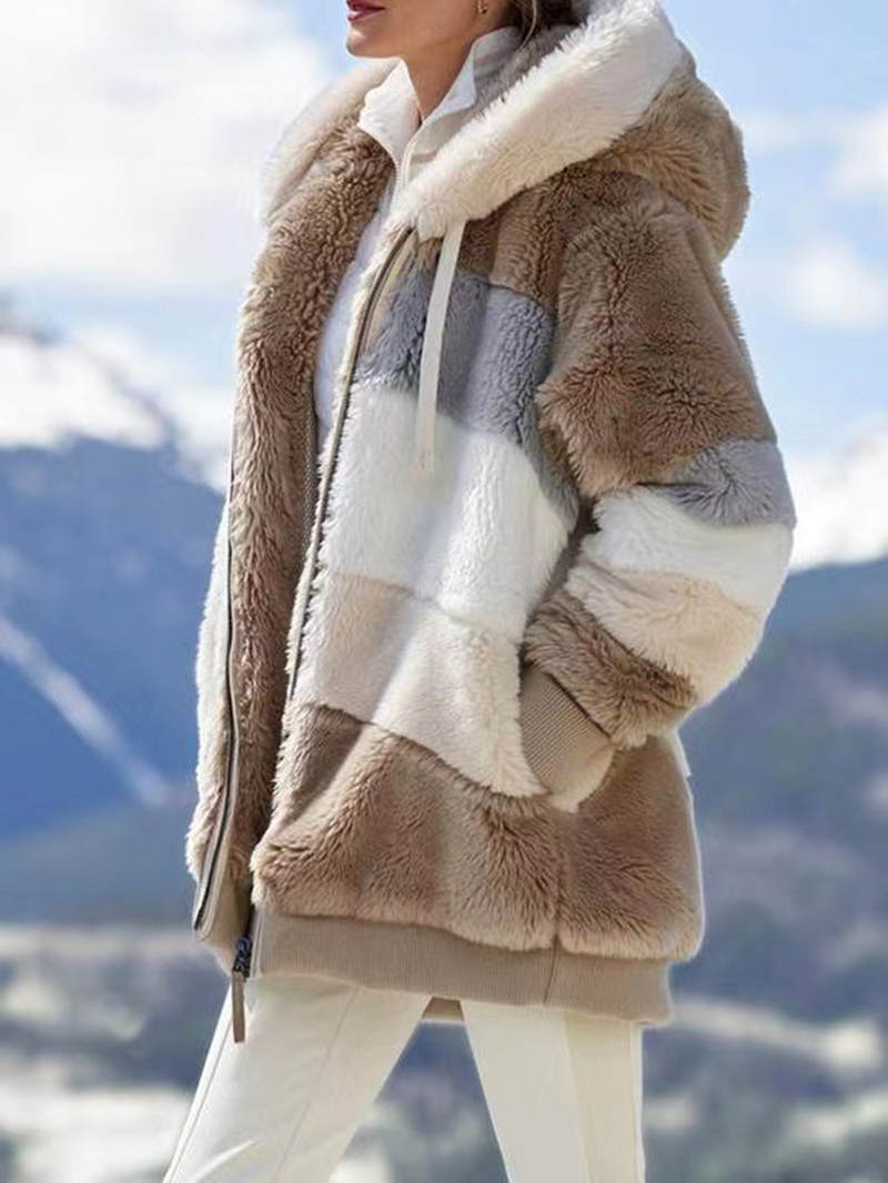 Fluffy Winter Women's jacket
