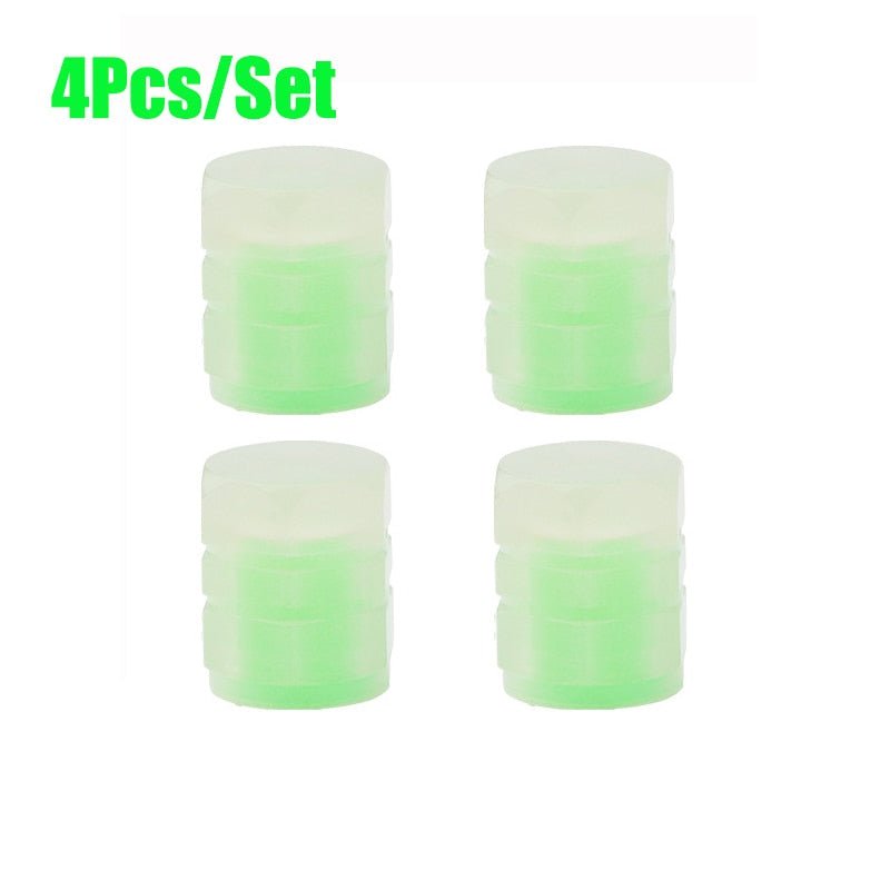Fluorescent Car Tire Valve Caps - CarLights®