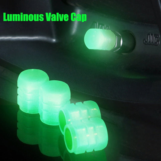 Fluorescent Car Tire Valve Caps - CarLights®