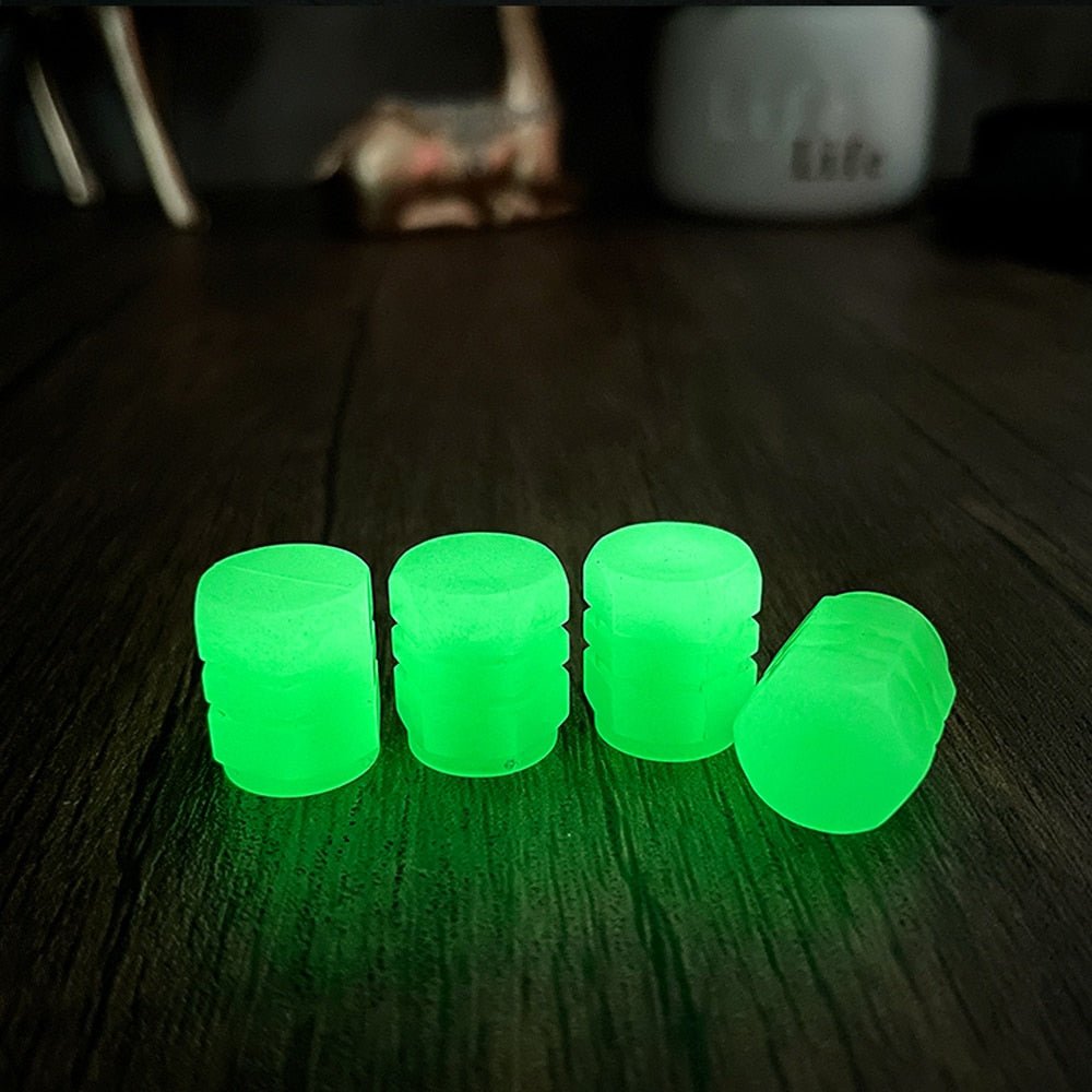 Fluorescent Car Tire Valve Caps - CarLights®