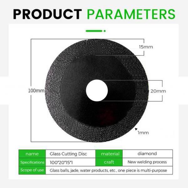 Glass Cutting Disc Ceramic