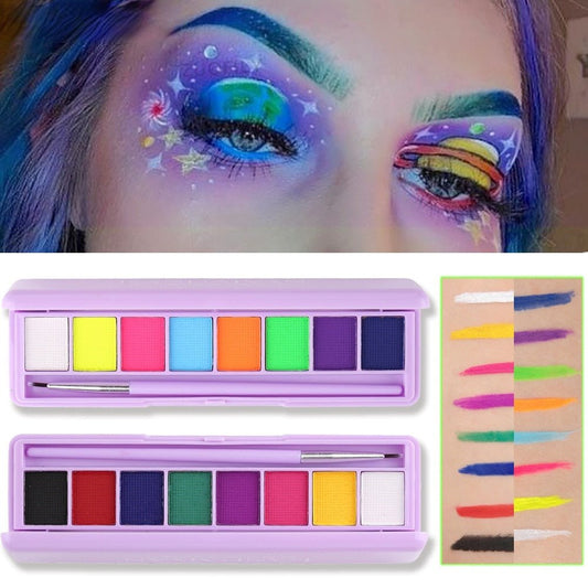 Glow-in-the-Dark UV Light Eye Shadow Palette