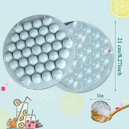 Hexagon Round Ice Cube Tray