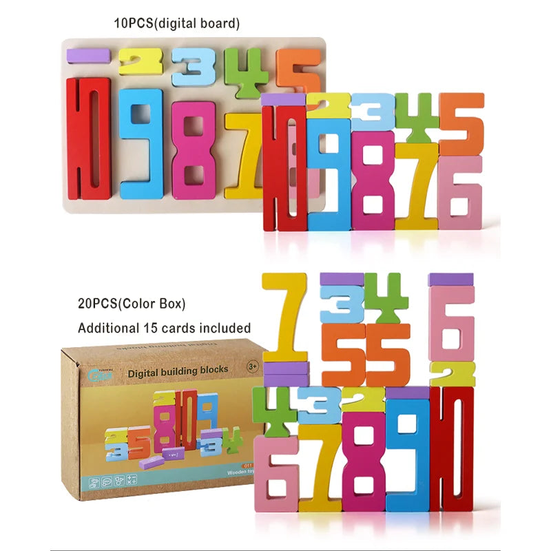 Number Educational Blocks