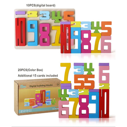 Number Educational Blocks