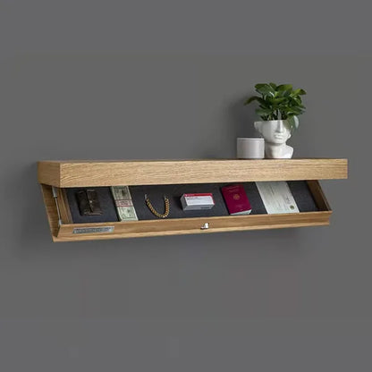 Hidden Floating Wall Storage Shelf