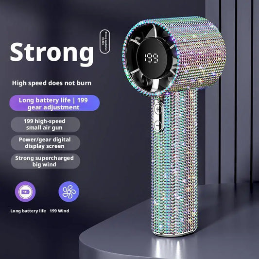Diamond Breeze Handheld Fan
