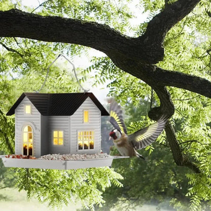 Charming Solar Bird Feeder