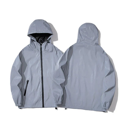 Tom - Reflective Windbreaker Jacket